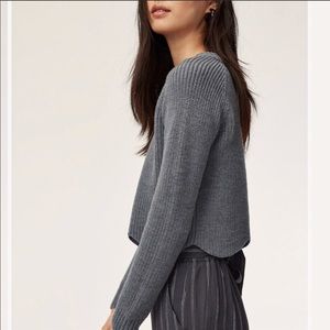 NWOT Aritzia Wilfred Sardou Merino Wool Sweater